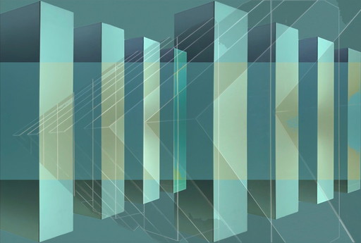 Artistic composing in the Concrete Art style