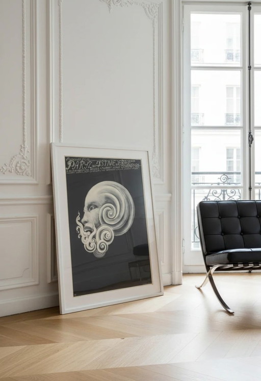 Francis A.B. Bilberstein-Starowieyski (1930-2009), París no existe, pas 1969, cartel original de la – posters (photo 2 of 12)