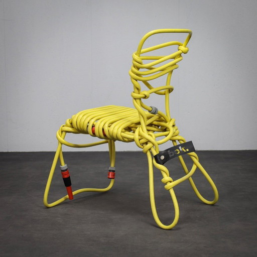 Silla Hosepipe de Sander Bokkinga para BOK, Países Bajos, 2008.