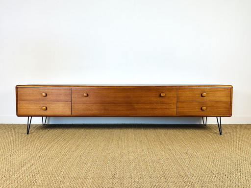 Enfilade scandinave en teck 1960