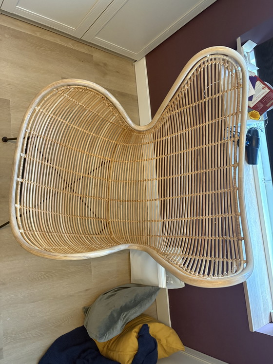 HK Living - Egg Chair - Rattan – Armchairs, Metal (photo 3 of 5)