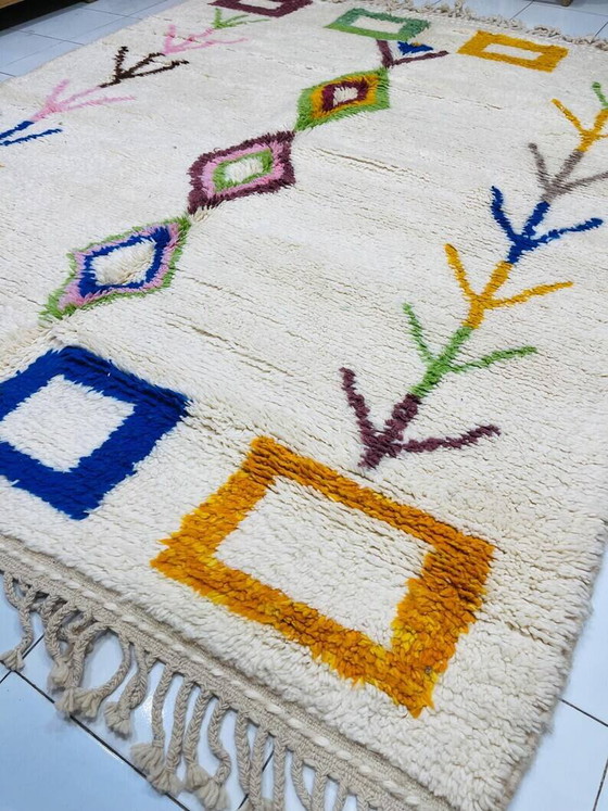 Handgefertigter marokkanischer Teppich 200cm x 300cm – Teppiche & Läufer, Wool, Modern (photo 6 of 9)