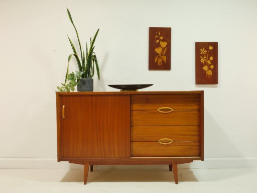 Buffet vintage des années 1960, commode moderne du milieu du siècle, Allemagne