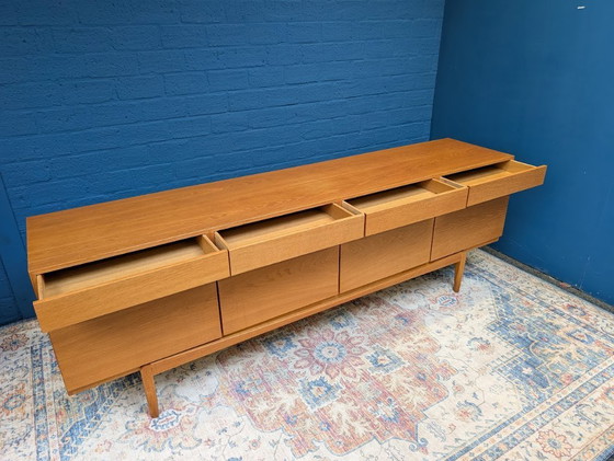 Image 1 of Vintage XXL Lowboard, Ib Kofod Larsen For Faarup Møbelfabrik, 1960s