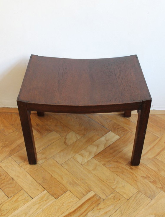 Taburete checoslovaco de mediados de siglo, década de 1960. – Wood (photo 3 of 8)