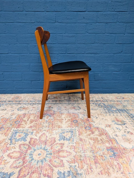 Image 1 of 6 sedie vintage di design danese, Farstrup Møbler, anni '60