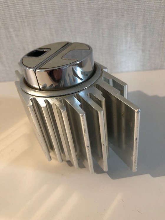 Accendino da Tavolo Vintage Tabic - Sarome - Giappone – Oggetti decorativi, Metal, Aluminium (photo 2 of 8)
