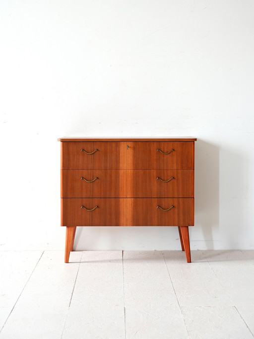 Coffre en teck scandinave des années 1950/60 par Thor Bengtsson