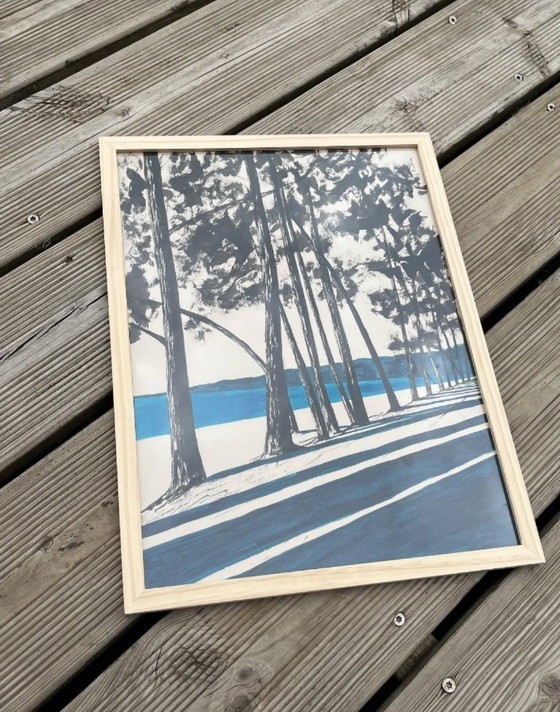 Image 1 of Tusche auf 250g Naturpapier.  Thema: cap Coz Format 40x30 cm.