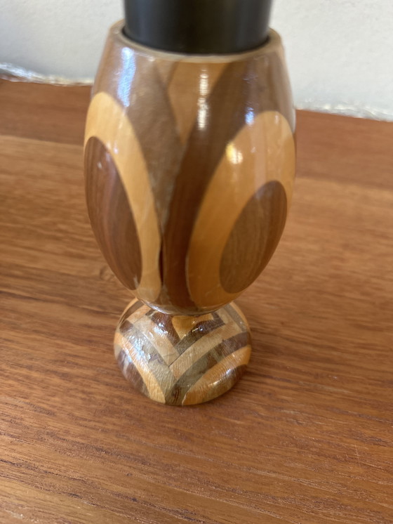 Image 1 of Houten vaasje