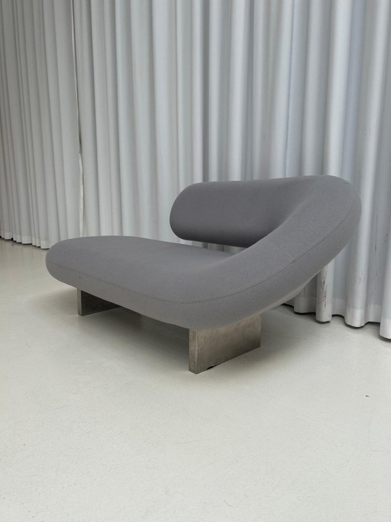 Chaise longue Artifort – Chaises longues, Wool, rvs (photo 7 of 9)