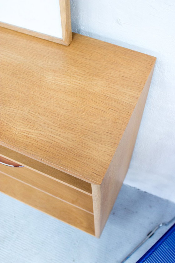 Image 1 of WK Möbel libreria a ripiani alti in rovere vintage