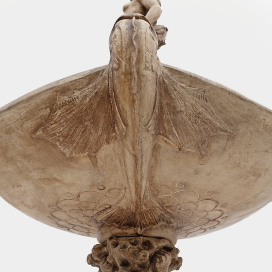 Image 1 of Fontaine en terre cuite italienne de style néo-Renaissance. Toscane, début du XIXe siècle.