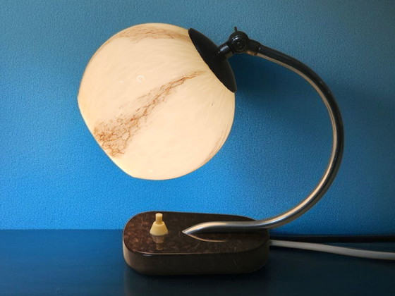 Image 1 of Very beautiful table lamp / bedside lamp, 1950s
