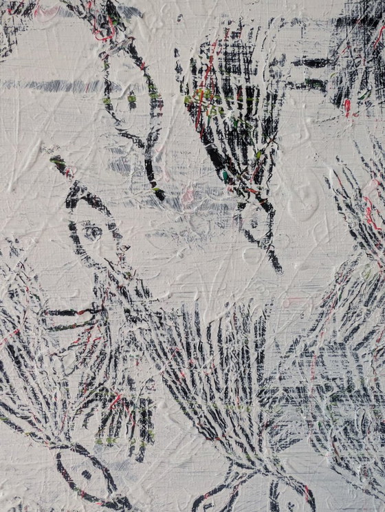 Birds in Black – Paintings & Drawings, Canvas (photo 2 of 6)