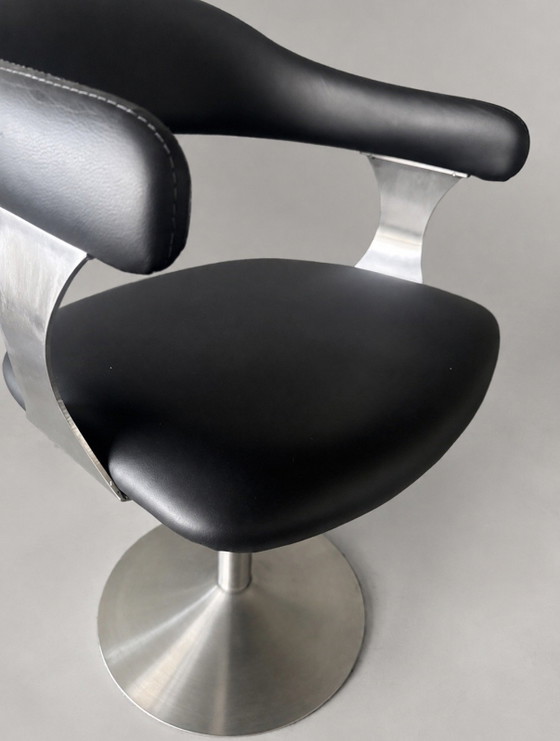 Set of 4 Vintage Space Age Swivel Chairs – Dining chairs, rvs (photo 14 of 15)