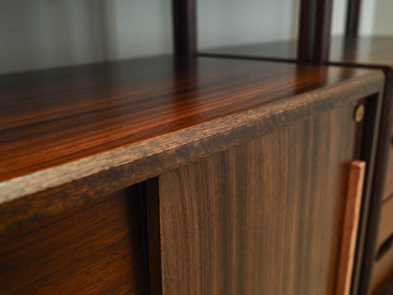Image 1 of Estantería modular de palisandro, diseño italiano, años 60, producción: Italia