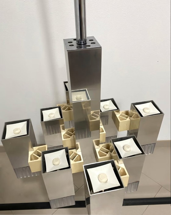 Image 1 of Lampadario vintage Gaetano Sciolari