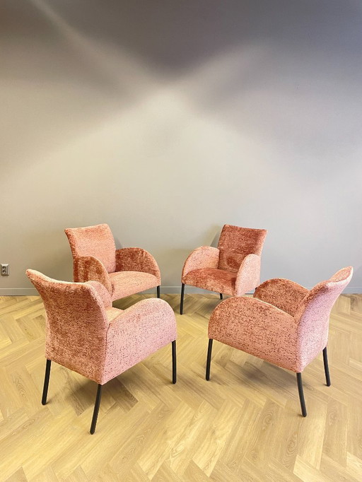 Poltrone Kembo Design (G. v/d Berg) – Tessuto Dedar – NUOVE CONDIZIONI