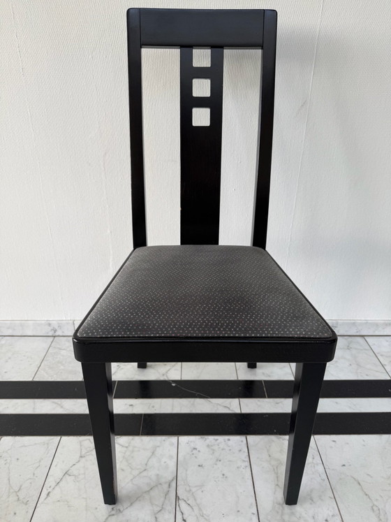 8 Sedie Thonet 676, Sedie da pranzo, Legno, Nero (foto 8 di 13)