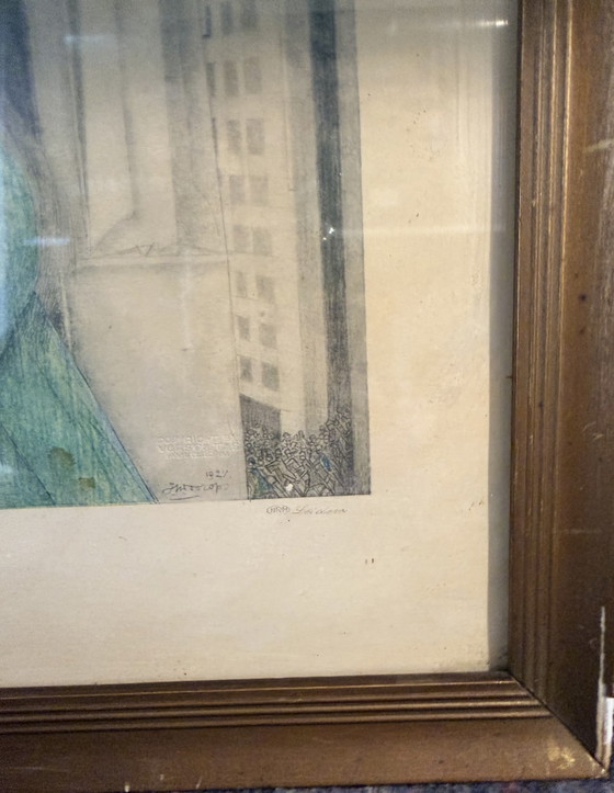 Jan Toorop 1858-1928 / Originele Lithografie - Het Offer 1927 – Litho's & Zeefdrukken, Paper, Wood (photo 8 of 10)