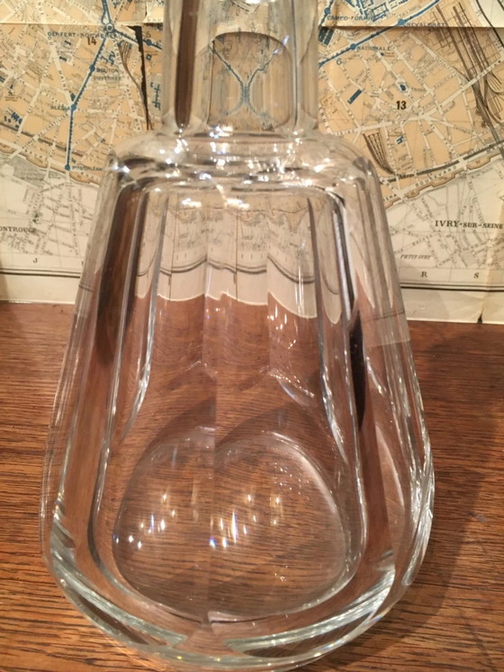 Decanter di cristallo "Baccarat" – Bicchieri e caraffe, Vetro, Vintage (photo 5 of 8)