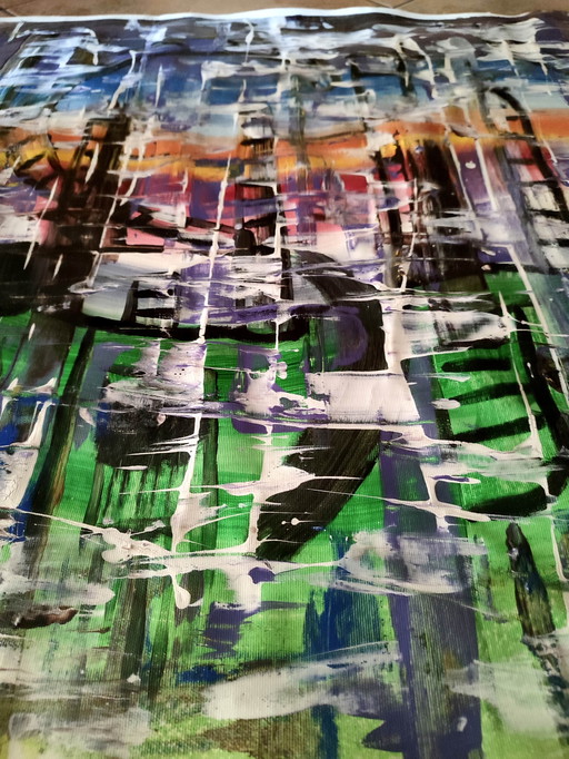 Walter Geraci - Ligne d'horizon abstraite