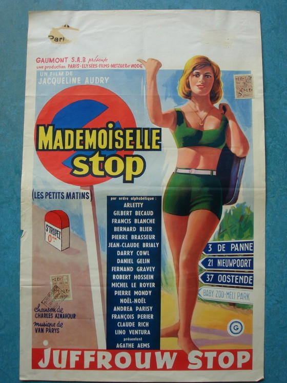 Image 1 of Partij originele filmposters uit de jaren 50-60