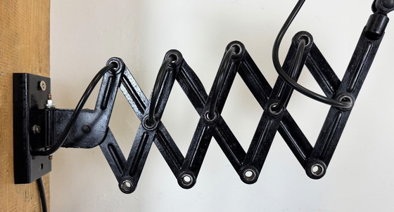 Image 1 of Industriële Midcentury Schaar Wandlamp, Jaren 50