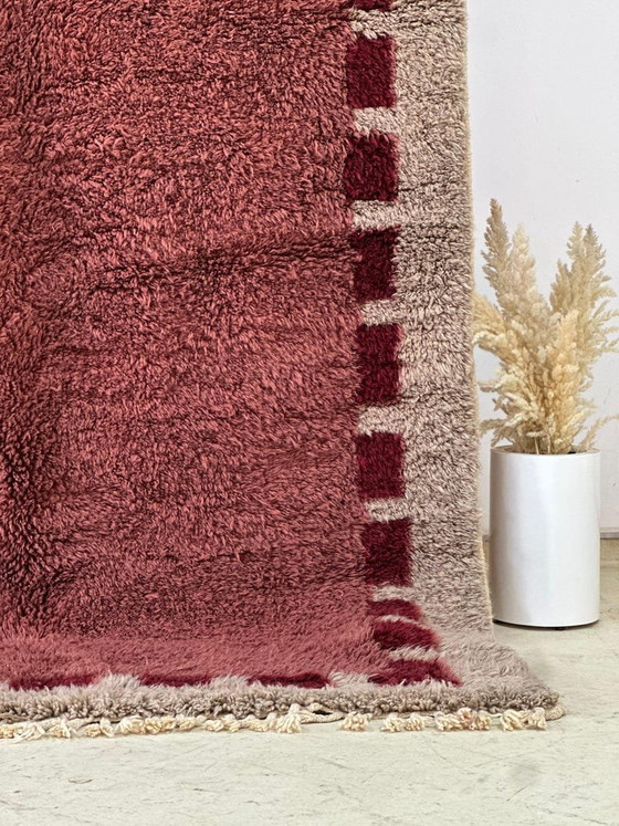 Tappeto berbero su misura, realizzato a mano, 3/4 m – Aime Té, Tappeti, Wool (photo 4 of 5)