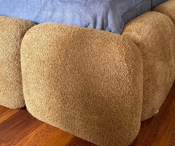 Image 1 of Westwing Tayla – Lit Teddy Bouclé avec rangement