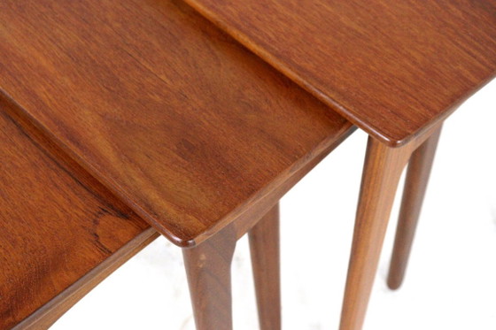 Svend Åge Madsen Nesting Tables Vintage Deens Teak – Svend Age Madsen, Bijzettafels, Wood (photo 12 of 22)
