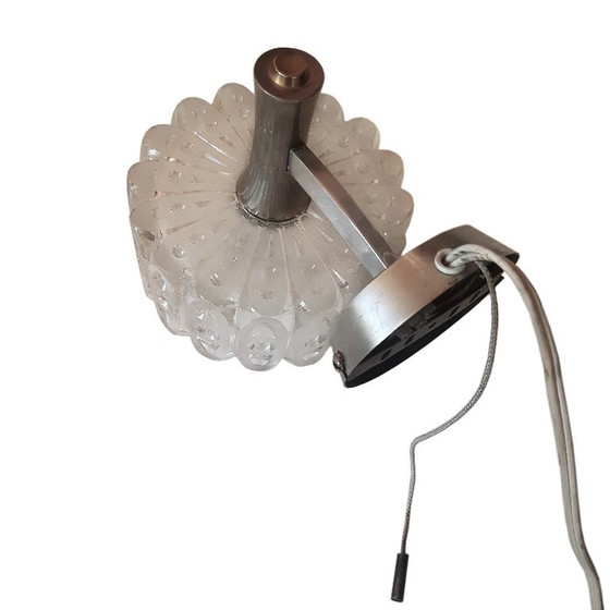 Mid-Century Modern Cut Crystal Wall Lamp, 1960s – Wall lights, Metal (photo 9 of 10)