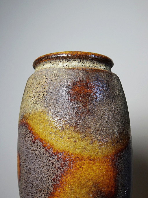 Grote Keramische Vaas Lava West-Duitsland Vintage jaren '70