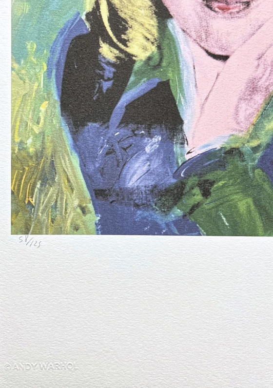After Andy Warhol, Marcia Weisman, 1980s, Lithograph – Lithographs & prints, Paper (photo 3 of 7)