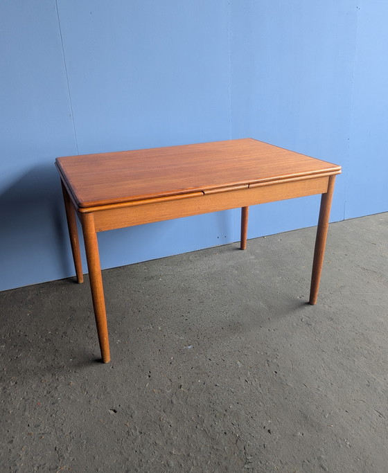 Image 1 of Midcentury teak extendable table