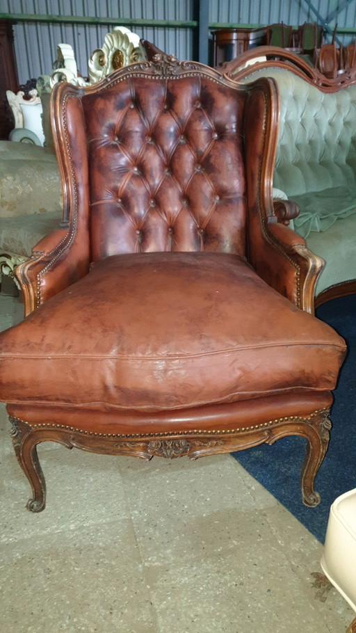 Chesterfield armchair