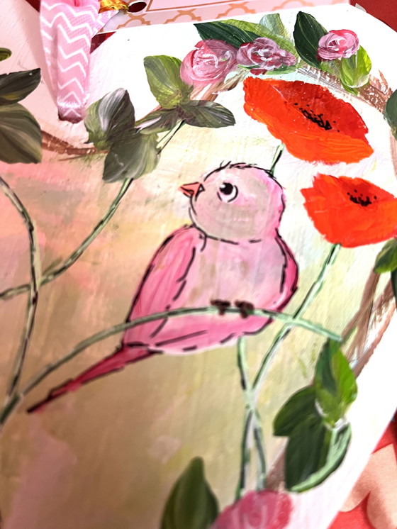 Image 1 of Handbeschilderd hart