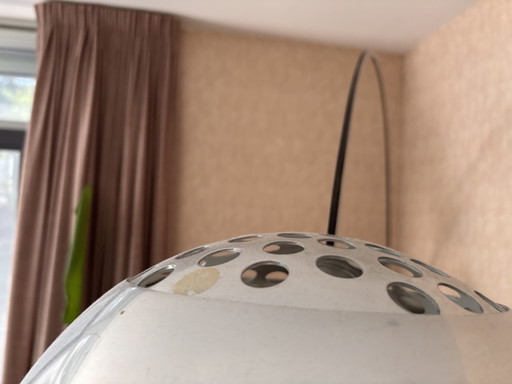 Flos Arco Lampe – vloerlampen, Marble, Metal