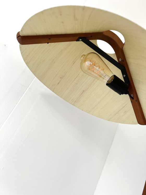 Image 1 of Vintage teak floor lamp, Domus '70