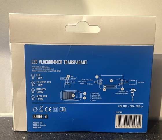 Image 1 of Stehleuchte Lady Costanza mit Dimmer – Silbergrau – Luceplan