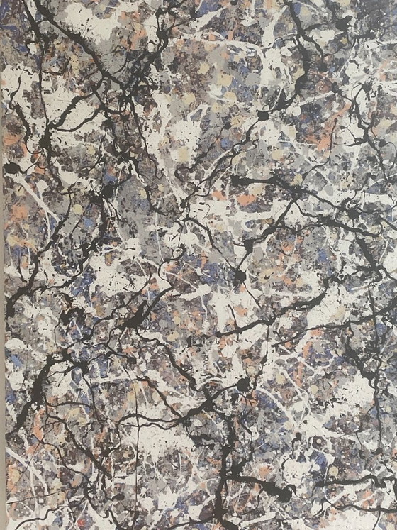 Image 1 of Painting by Denis De Gloire "Shimmering Blues"