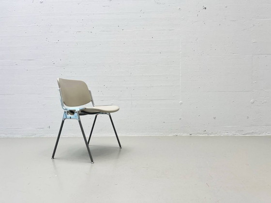 Image 1 of Set di 6 sedie modello DSC106 di Giancarlo Piretti per Castelli, anni '70