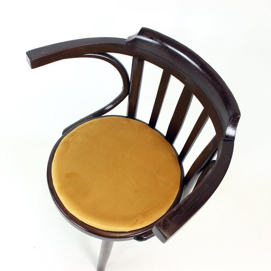 Image 1 of Michael Thonet No. 24 Bentwood Armchair By Ton, Czechoslovakia 1950s