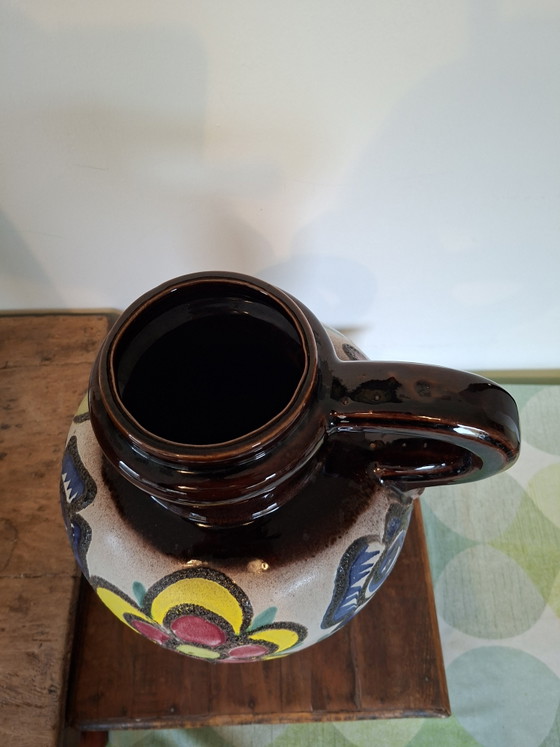 Image 1 of Flower Power large Bay West Germany vase