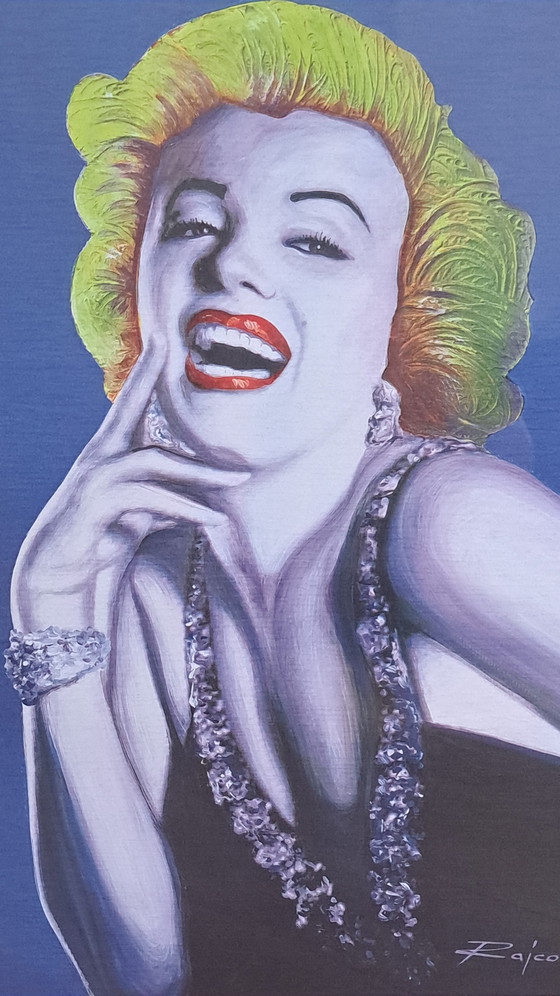 Image 1 of Pop Art portret Marilyn Monroe
