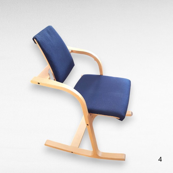 Image 1 of 4x Stokke Actulum stoelen 