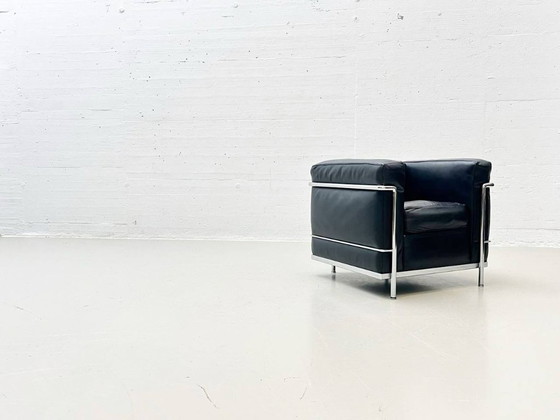 Image 1 of Poltrona LC2 di Le Corbusier per Cassina, 1974