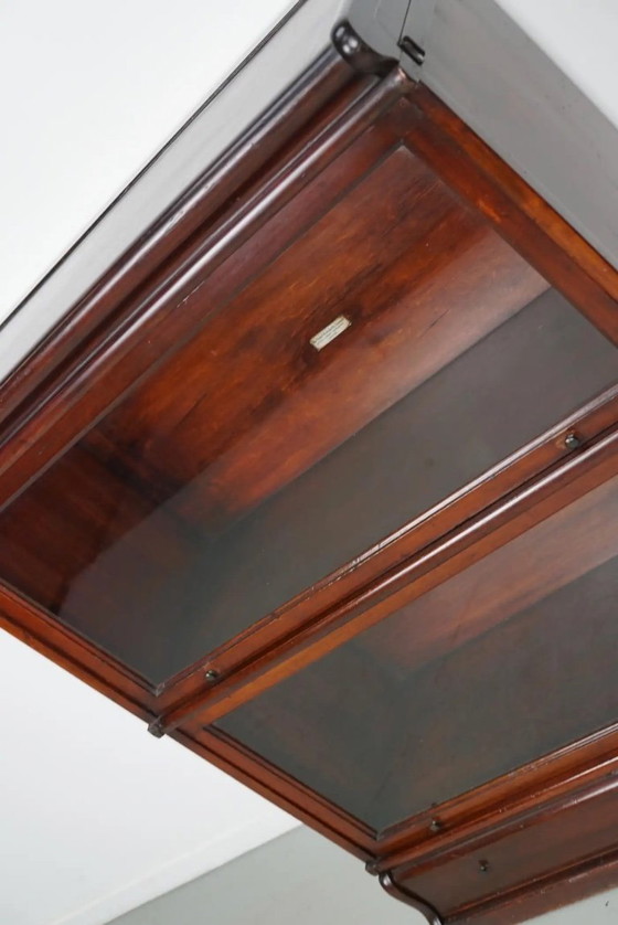 Image 1 of Librería apilable antigua de caoba de Globe Wernicke, ca. 1900