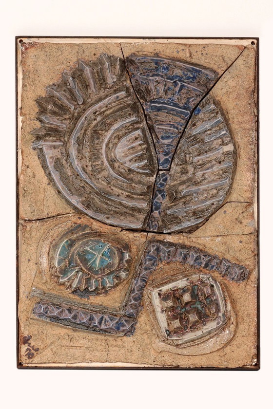 Image 1 of Caisse murale très rare et de grande taille de Tue Poulsen 1970